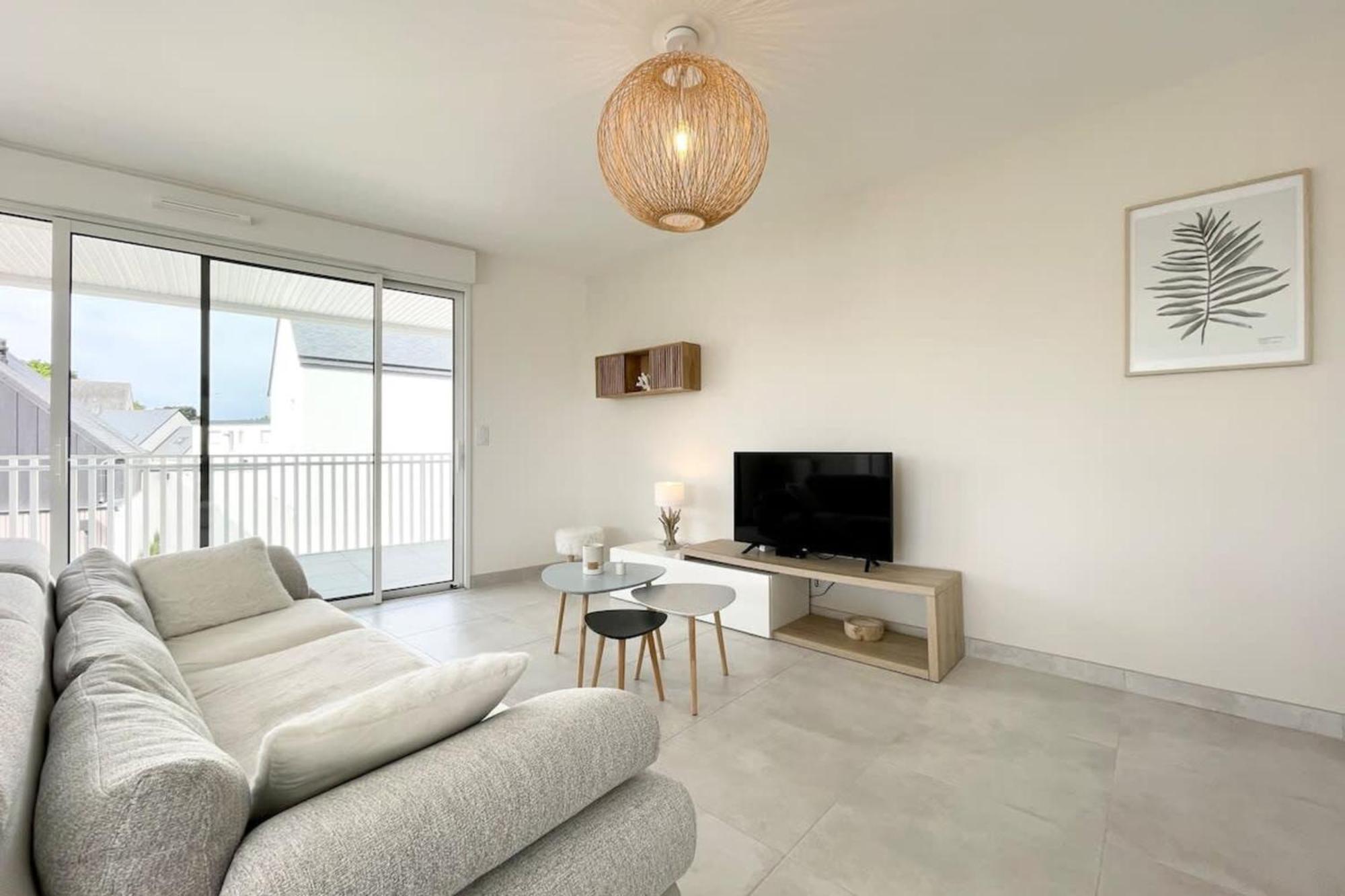 Spacieux Appartement Neuf De Standing Hyper Cosy Larmor-Plage Exterior photo